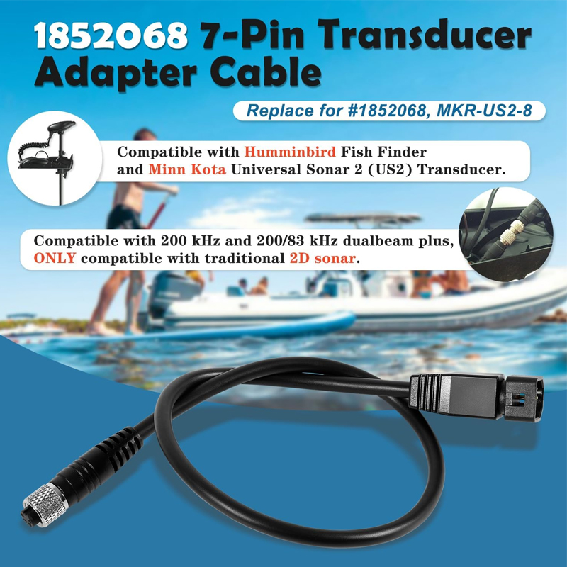 1852068 MKR-US2-8 7-Pin-Adapte – Fish Finder Cable Bewertung und Preis